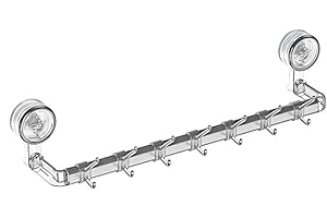 Telescopic Suction Cup Curtain Rod Adjustable Drill-Free Nail-Free Holders Adjustable Telescopic Curtain Rod with Suction Cup