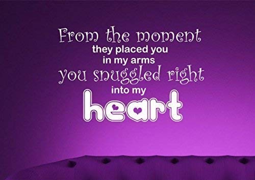 Love Nursery My Heart Wall Sticker Quote Decal Transfer Mural Stencil Art Tattoo WSD446