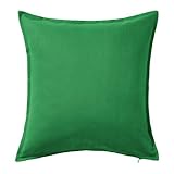 Ikea Cushion Pillow Cover Medium Green Gurli 20x20