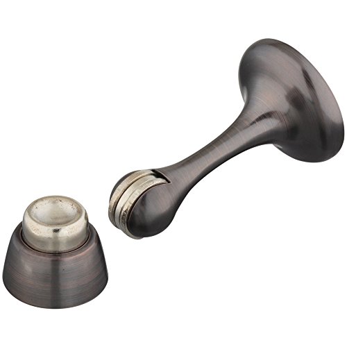 National Hardware N337-162 244 Magnetic Rigid Door Stop in Antique Bronze, 3"
