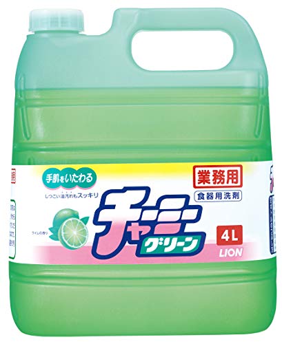 【業務用 大容量】チャーミーグリーン 4L 食器用洗剤 詰め替え 食器用洗剤 台所洗剤 中性洗剤 油汚れ 野菜用洗剤商品画像