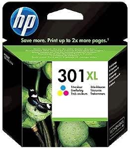 HP 301XL CH564EE, Tricolor, Cartucho de Tinta de Alta Capacidad Original,  Compatible con impresoras de inyección de tinta HP DeskJet 1050 ,2540,  3050; OfficeJet 2620, 4630; ENVY 4500, 5530 : Hp: Amazon.es: Informática