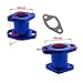 TC-Motor Blue Racing Performance Intake Pipe Inlet Manifold Gasket Screw for Predator 212cc for Honda GX200 for 6.5HP Chinese OHV Engines for Chinese 196cc Clone Engines Go Kart Cart Mini Bike