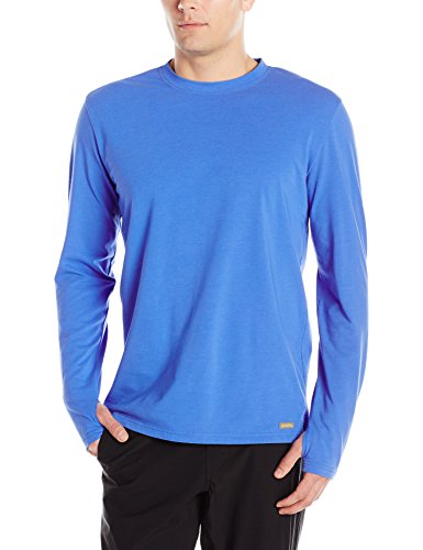 Solstice Apparel Men's Insect Repellent Long Sleeve Tee Shirt, Blue Streak, Medium Solstice Apparel Men's Insect Repellent Long Sleeve Tee Shirt, Blue Streak, Medium