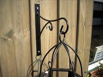 Garten KUHEIGA Wandhaken Laternenhaken Haken Blumenampel ROST Haken