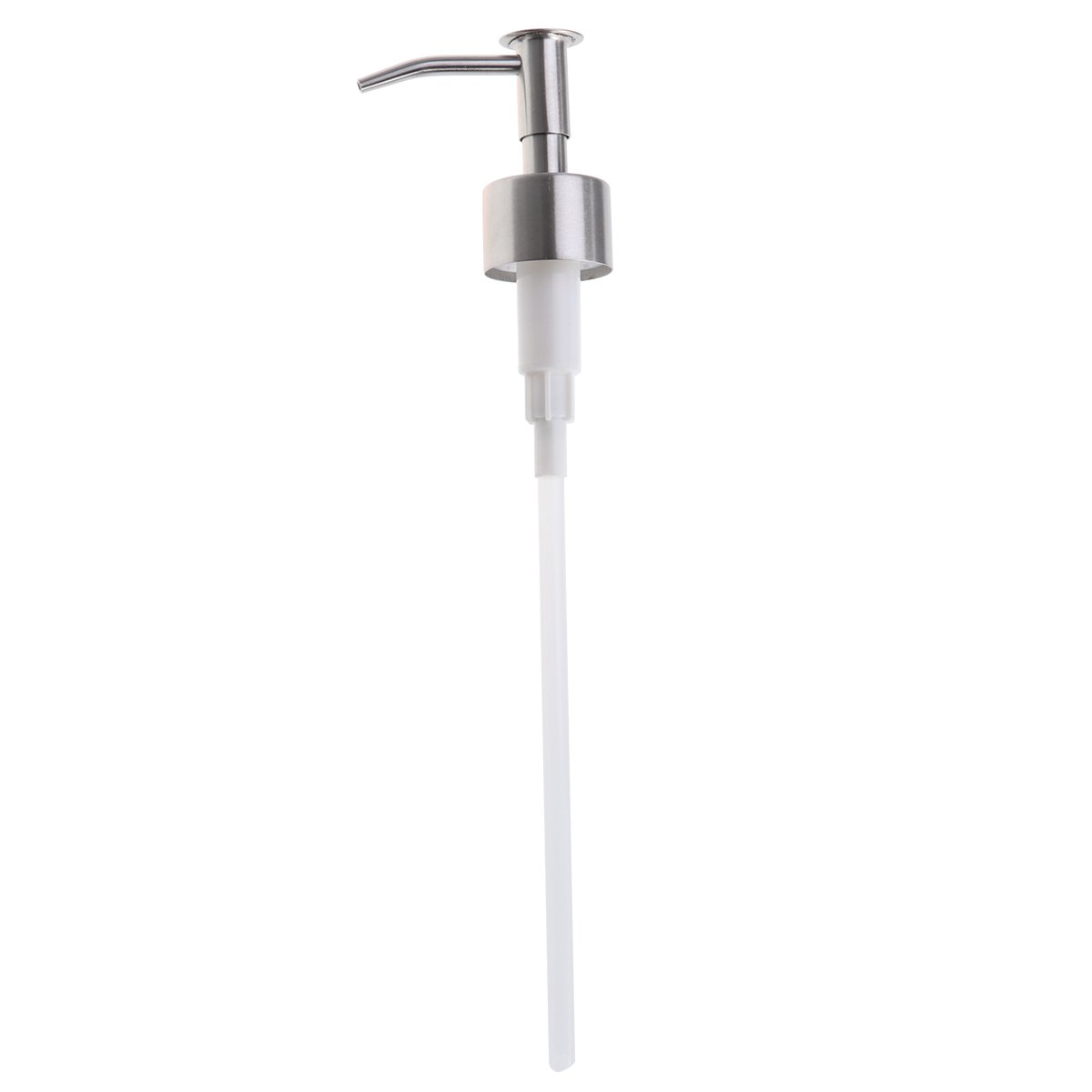 BESTOMZ Dispenser Pump Soap Dispenser Lid Stainless Steel Rust Proof Lotion Dispenser Pump Insert for Bottle