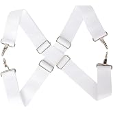 Drum Strap Snare Drum Adjustable Nylon Double Shoulder Strap Cross Sling Holder (1 Pc)