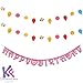 Birthday Decorations for Kids - Birthday Party Supplies for Girls and Boys All in One Pack - Light Blue by K-F Decorations
