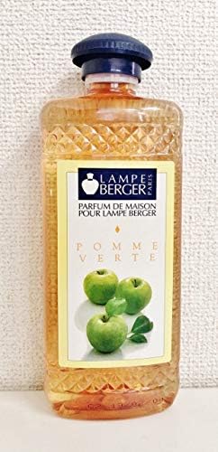 Amazon ランプベルジェ アロマオイル 500ml 青リンゴ Pomme Verte フランス版 茶ボトル Dchl Lamp Berger ランプベルジェ アロマオイル