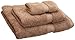 Superior 900 GSM Luxury Bathroom 3-Piece Towel Set, Made of 100% Premium Long-Staple Combed Cotton, Hotel & Spa Quality Washcloth, Hand Towel, and Bath Towel - Latte
