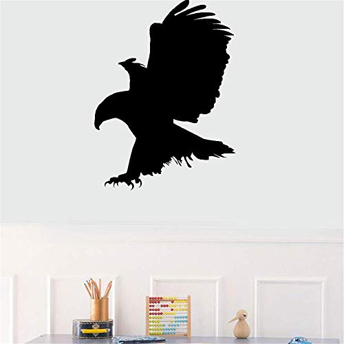 Vinyl Peel and Stick Mural Removable Decals Eagle Grapping at Prey Bird for Living Room Bedroom Nursery Kids Room