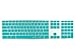 Apple A1243 Keyboard Cover with Numeric Keypad & Wire USB Teal