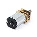 uxcell DC 12V 1000RPM Micro Speed Reduction Motor Mini Gear Box with 2 Terminals for RC Car Robot Model DIY Engine Toy