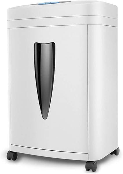 Kompakter Aktenvernichter Electric Shredder Shredder 8 Stuck 16l Mulleimer Bewegliche Riemenscheibe Weiss Home Office Querschredder Amazon De Kuche Haushalt