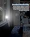 Etekcity Lantern Camping Lantern Battery Powered Led for Power Outages, Emergency Light for Home, Hiking, Hurricane, Camping Gear Accessories , Portable & Lightweight, Batteries Included