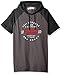 Levi's Men's Green Short Sleeve Jersey Shirt with Hood
