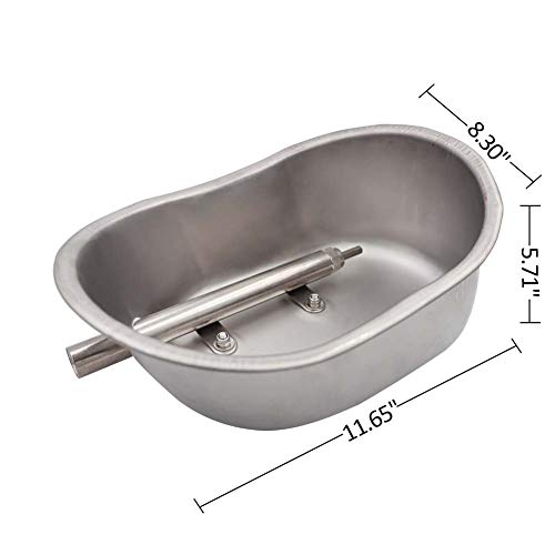 MACGOAL Stainless Steel Automatic Pig Waterer System Automatic Waterer for Pig Water Bowl Dog Hog Sow Heavy Duty
