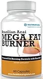 Garcinia Cambogia for Weight Loss - Brazilian Acai Mega Fat Burner 65% HCA Thermogenic Hyper Metabolizer Diet Pill Weight Loss Green Coffee Bean Extract Weight Control Fat Burner