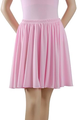 Trienawear 18" Jersey Adult Circle Skirt TR703-18 Ballet Dancewear Black M