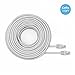 Amcrest CAT6E 4K-Rated Video POE Ethernet Cable 100ft Internet High Speed Network Cable for PoE Security IP Cameras, Smart TV, PS4, Xbox One, Router, Laptop, Computer, Home (CAT6ECABLE100)