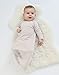 Woolino Infant Nightgown - 100% Superfine Merino Wool Baby Gowns - Newborn Sleeper Gown for Boy & Girl - 0-6 Months - Beige