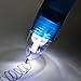 Blue Light Tip Light Up Pen with White LED (Set of 12)