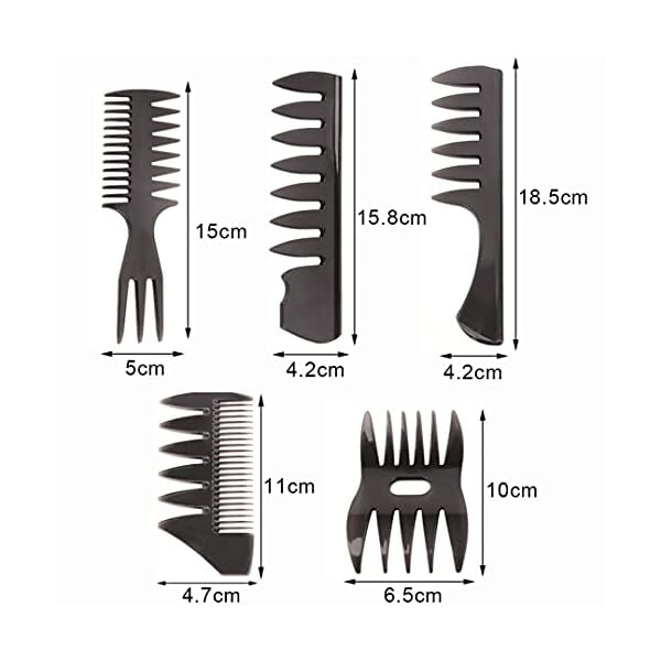 5PCS-Anti-Static-Hairdressing-Comb-Professional-Styling-Comb-Wide-Tooth-Comb-Hair-Brush-Shaping-Wet-Pick-Barber-Brush-Tools-for-Shower-Long-Curly-Thick-Hair 5PCS Anti-Static Hairdressing Comb , Professional Styling Comb Wide Tooth Comb Hair Brush Shaping & Wet Pick Barber…