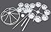 12 Count Carousel Cupcake Stand Holder Display by Cooking Upgrades