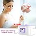 Paraffin Wax Machine for Hand and Feet, Serfory 5000ml Paraffin Wax Warmer Quick-Heating Paraffin Bath with Refill Thermal Mitts Gloves Silicone Brush for Smooth and Soft Skin(2019 Model)thumb 1