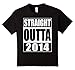 unisex-child Straight Outta 2014 T-Shirt Funny 3rd Birthday Gift Shirt 4 Black