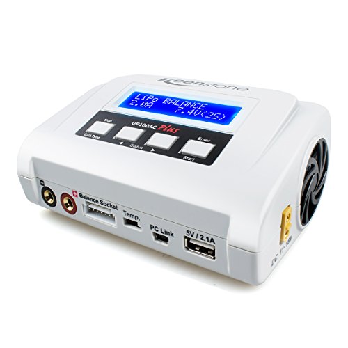 UPC 697691155364, Balance Charger Keenstone The Minimum Size 100W AC/DC Charger for Li-Po Li-Hv Li-Ion Li-Fe NiMH Ni-Cd Pb