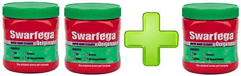 Swarfega Original {3 x 1kg} Industrial Hand Cleaner Degreaser/Oil & Grime Removal