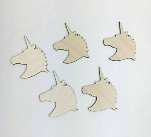 Personalized Stylish Unicorn cutouts, Unicorn Wood, Wooden Unicorn, Summer cutouts, Fantasy Wood blanks, Unfinished Unicorn, Wood cut out, Blank Cut outs.