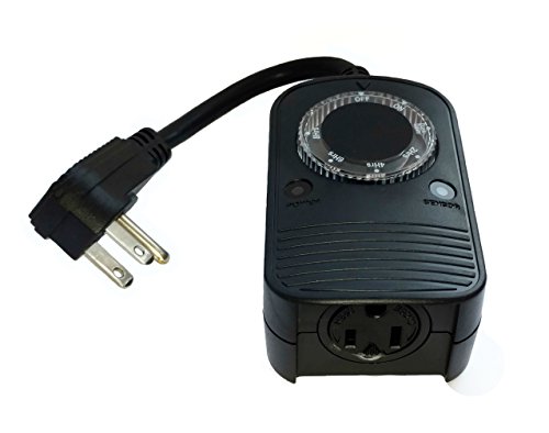 24-Hour Outdoor Timer with Photocell Light Sensor