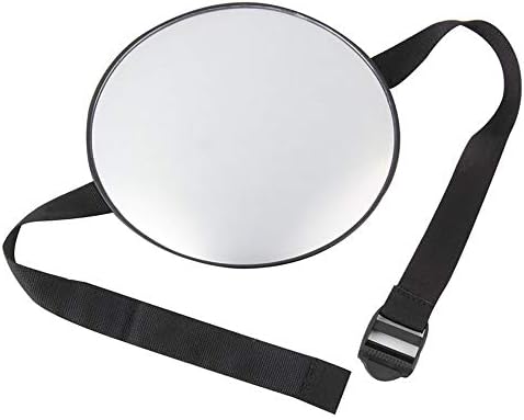 ふるさと割 ブラックラウンド車ユニバーサルリアビューミラーベビーチェアミラー車の安全リアシートバックミラー観測ミラー