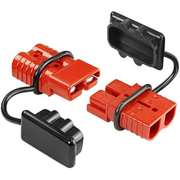 AURELIO TECH Universal 2-4 AWG 350A Battery Connect Quick Connector Plug for 12V Winch Trailer Driver Electrical Devices