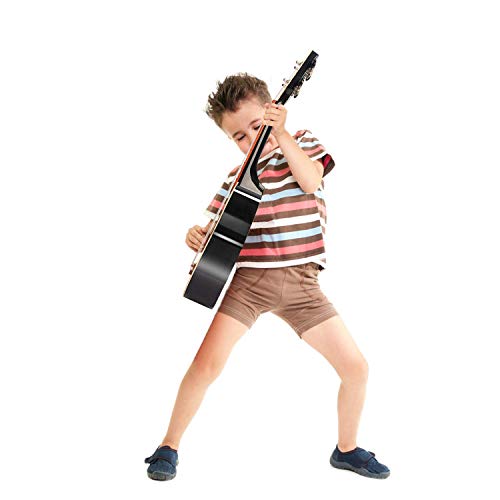 SAOCOOL Ukulele Guitar for Kids, 21 inch Ukulele Guitar Kids Guitar Toy, 4 String Child Guitar Toys for Girls and Boys - Thumbnail 6