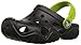 crocs Kids' Swiftwater K Clog (Toddler/Little Kid), Black/Volt Green, 1 M US Little Kid