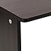 Furinno Entertainment Center w/2 Bin Drawers, Espresso/Brown