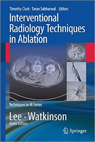 Interventional Radiology Techniques In Ablation Techniques In Interventional Radiology 9780857290939 Medicine Health Science Books Amazon Com