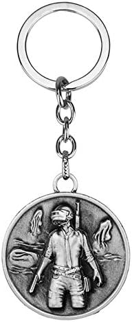Happy Banana Figure Keyring PUBG Playerunknown's Battleground Alloy Pendant Accessories Keyring Charm Cool Gadgets Souvenir Gifts d