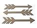 Unfinished Wooden Rustic Arrows Wall Decor