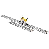 DEWALT DWS520CK 6-1/2-Inch 12-AMP TrackSaw Kit with 59-Inch and 102-Inch Track