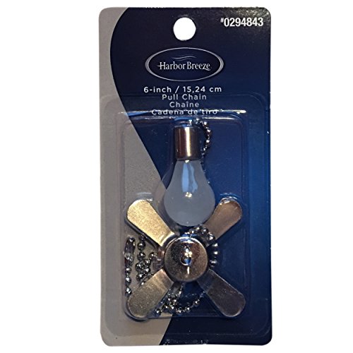 Harbor Breeze 6in Brushed Nickel Metal Pull Chain Pricepulse