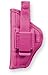 Bulldog Cases Pink Belt and Clip Ambi Holster (Fits Most Small Frame Revolvers with 2 - 2 1/2-Inch Barrels, S & W J Frame)