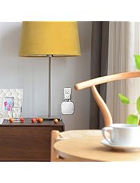 Soporte de pared para eero Home WiFi, el soporte de pared más sencillo para eero Pro WiFi sistema Router sin tornillos de mordido, 3 unidades (blanco)
