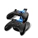 Miboo - Xbox One Charging Dock, Dual USB LED Fast Charging Stand Dock Station for Dual Xbox One Game Controller, Microsoft X-BOX ONE Console (Black) by Miboo