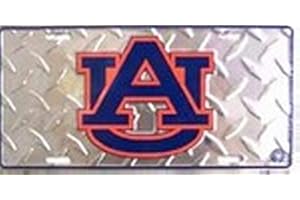 POSTER REVOLUTION Auburn University Tigers College License Plate Plates Tags Tag auto vehicle car front