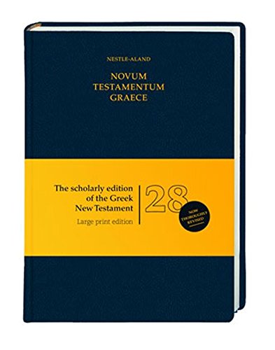 Novum Testamentum Graece / Greek New Testament, 28Th Edition (9783438051585)