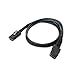 Internal Mini SAS 36-Pin SFF-8087 Male to Mini SAS 36-Pin SFF-8087 Male 3.3 feet / 1m 30AWG Cable - Black
